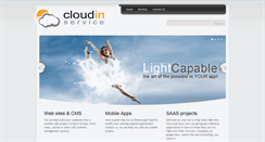 Desktop Screenshot of cloudinservice.com